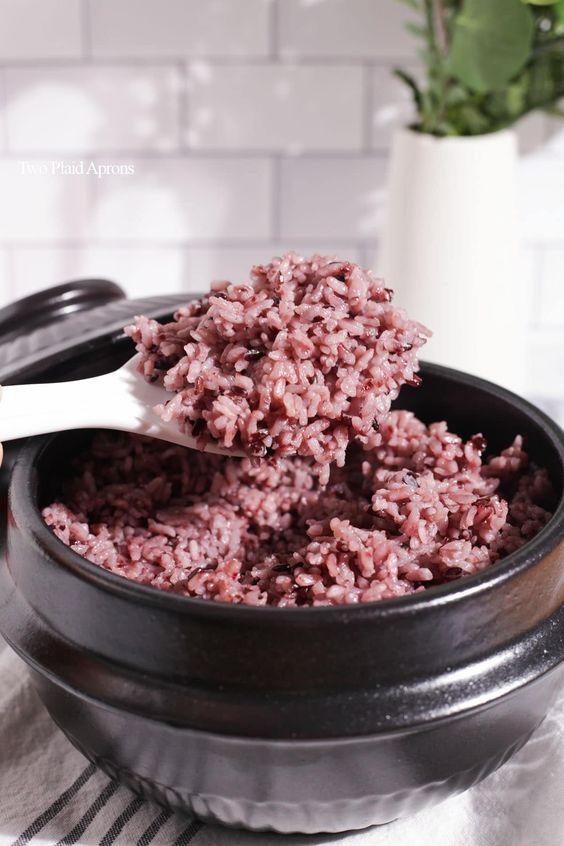 Gạo Lức Tím - Túi 5 kg - Dẻo, thơm, mềm cơm