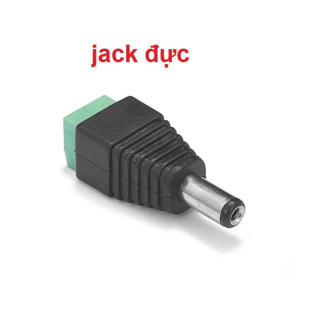 Jack Nối DC 5.5 2.1 Đực Cái