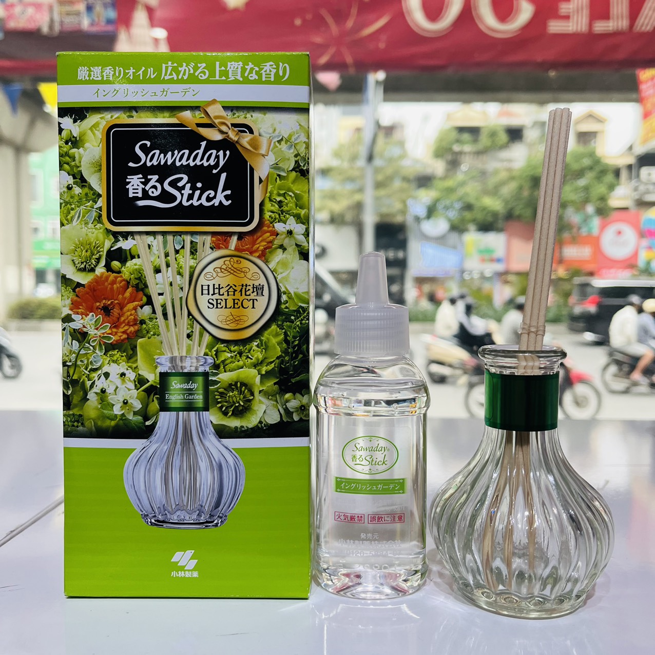 Cắm thơm phòng Sawaday Stick hương hoa 70 ml (3 loại)