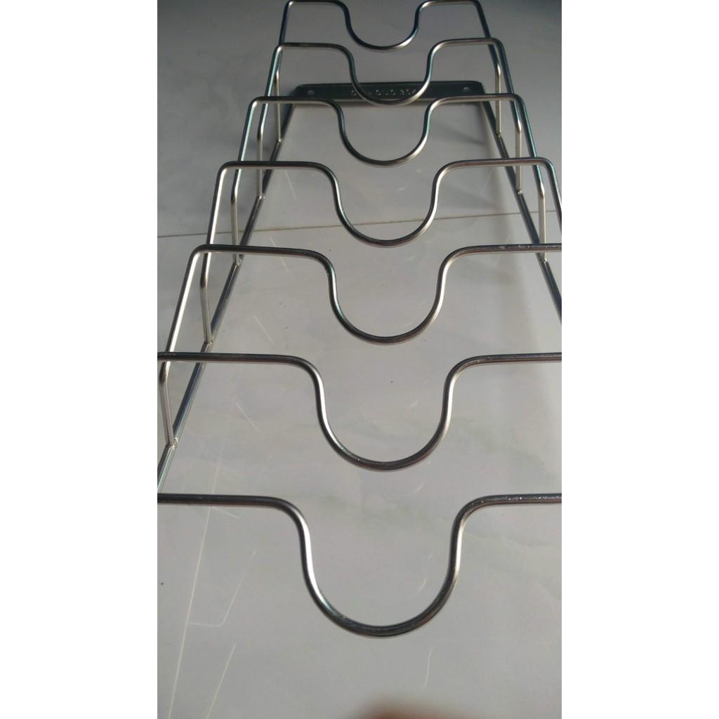 Giá cài vung xoong nồi inox sus 304