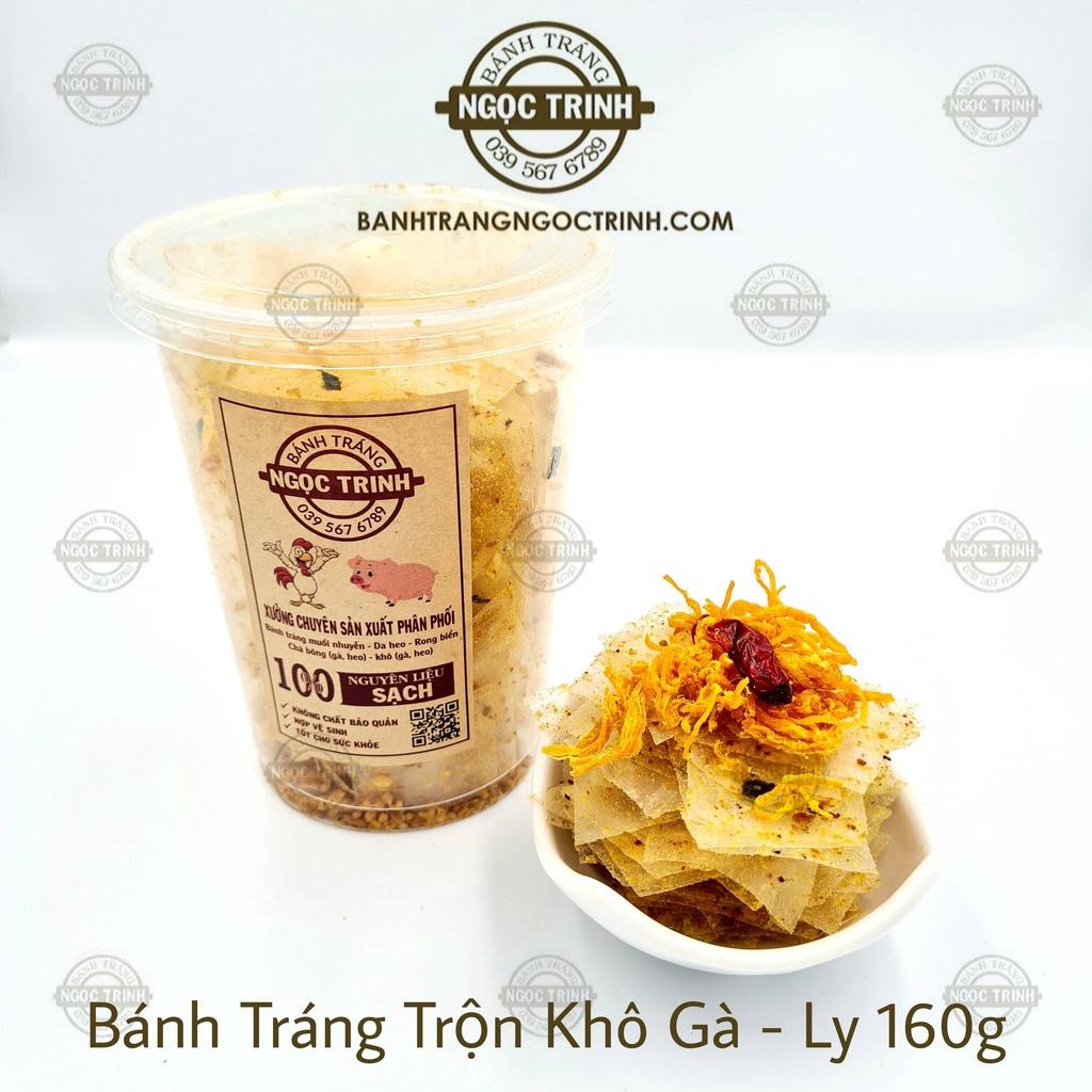 (Ly 160g) Bánh tráng trộn khô gà siêu ngon bánh tráng Ngọc Trinh