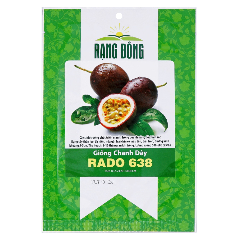 Hình ảnh Hạt giống chanh dây RADO 638 Rạng Đông