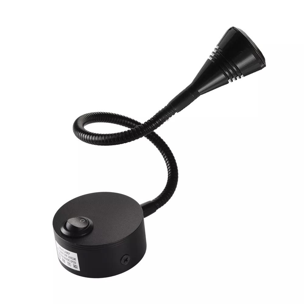 Đèn đọc sách gắn tường Led VITAGE 3W-220V, Ánh sáng vàng chiếu rọi điểm, tích hợp đèn Soi tranh trang trí phòng khách