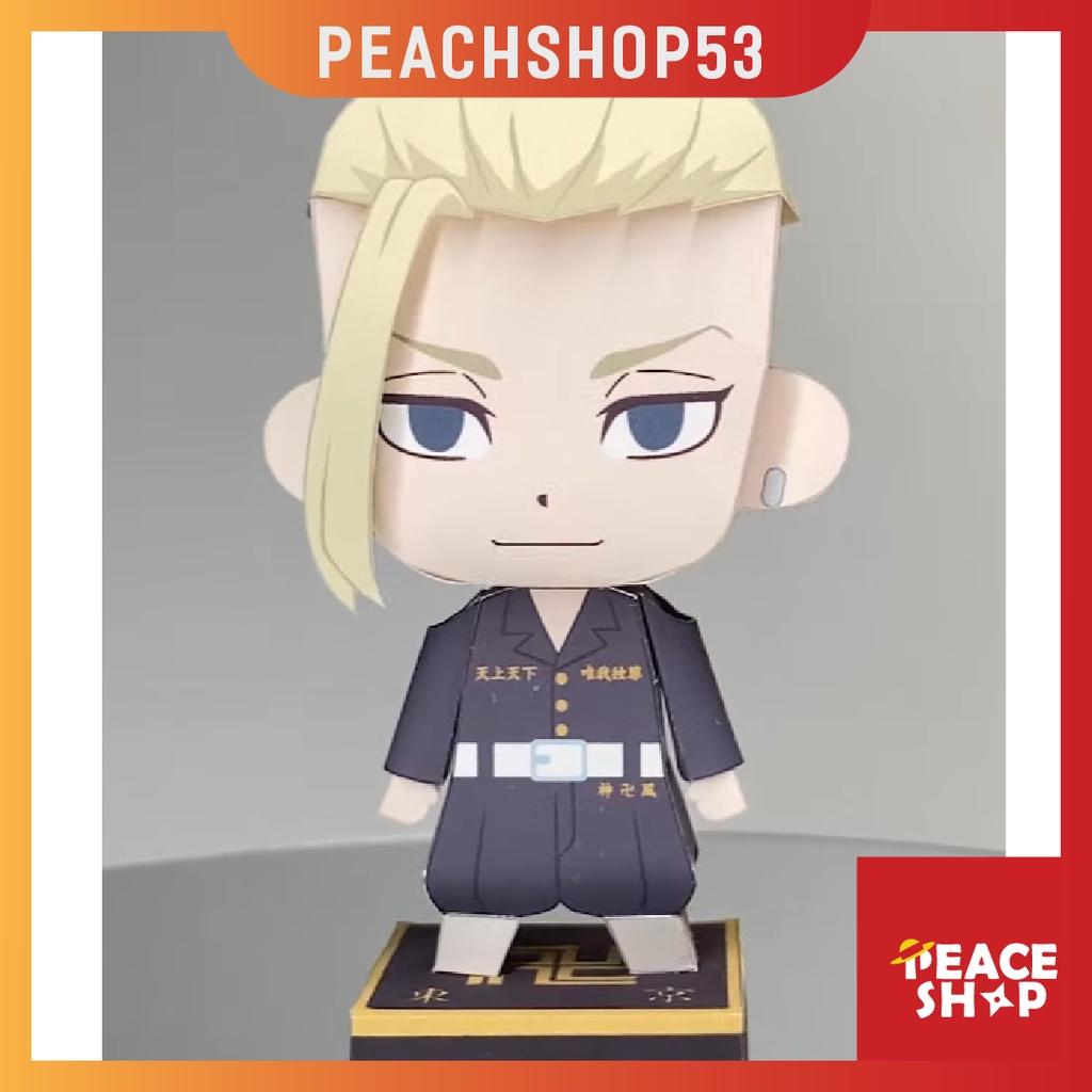 Mô hình figure 11 nhân vật Tokyo Revengers Manjiro Sano Takemichi Draken  Hinata Tachibana Ken Ryuguji Keisuke Baji Sanzu  Lazadavn