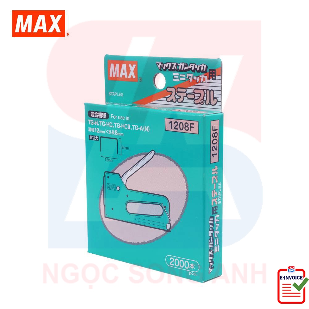 Ghim bấm gỗ Max 1208F