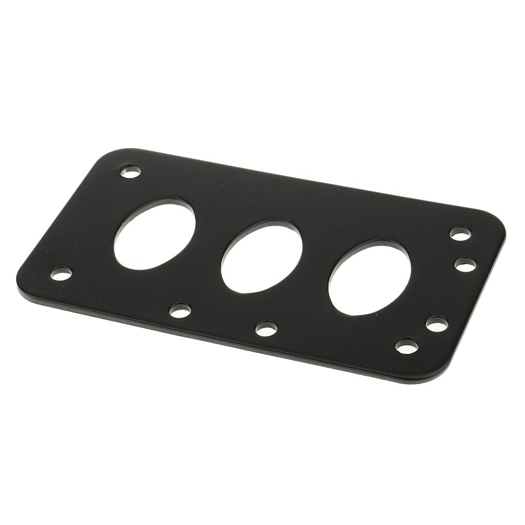 2 Sets Motorcycle Side License Plate with Bracket for Harley Tail Light Kits