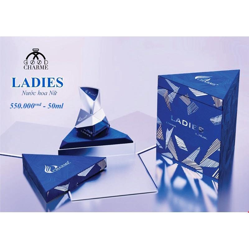 Nước hoa nữ cao cấp, Charme Ladies, hương nước hoa chính hãng, mùi hương quyến rũ, lưu hương cả ngày, 50ml