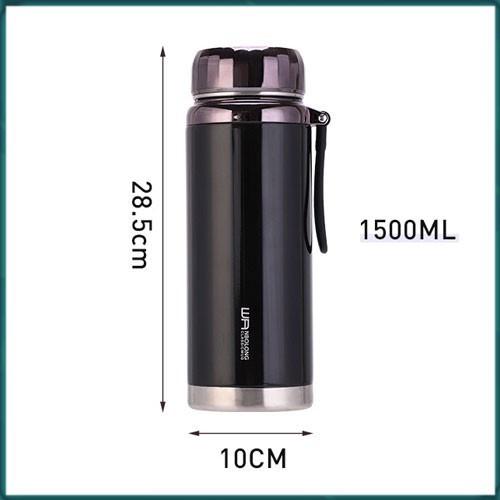 Bình giữ nhiệt 1500ml, bình nước giữ nhiệt inox 304 cao cấp