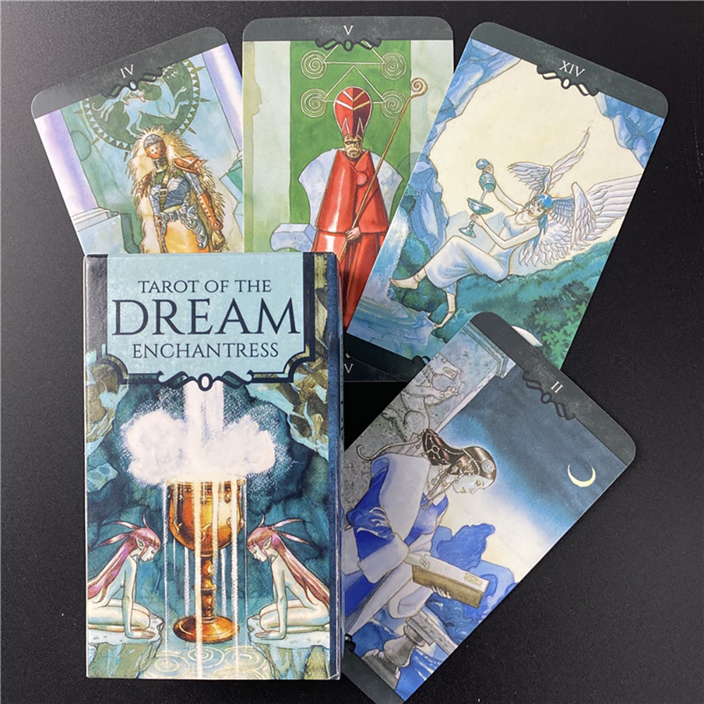 Hình ảnh Bài Tarot Of The Dream Enchantress Đá Thanh Tẩy