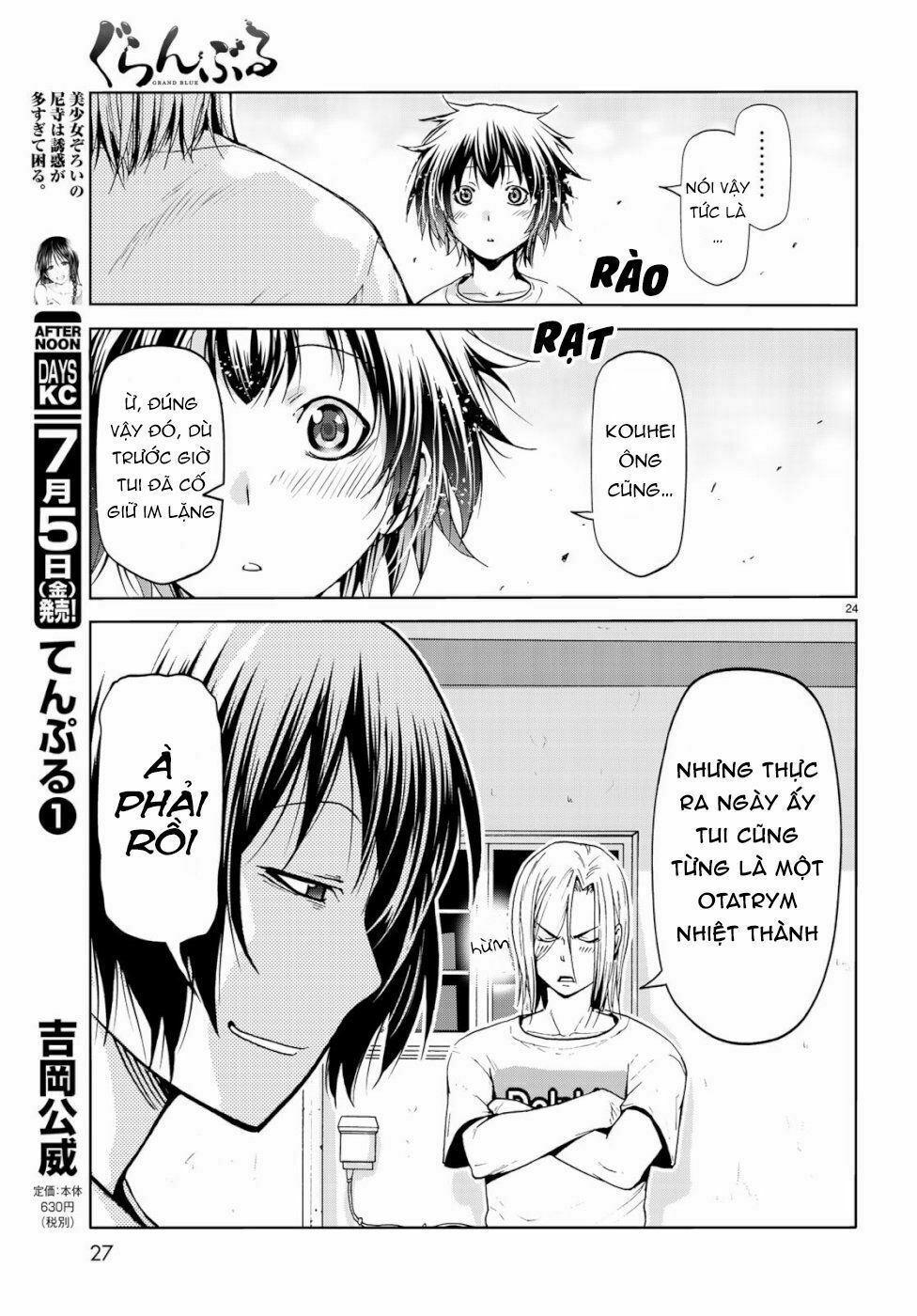 cô gái thích lặn - grand blue chapter 54 23