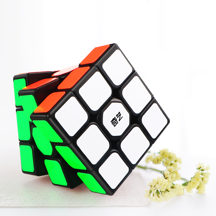 Rubik 3x3 Qiyi Sail W, Rubic 3x3 tầng Khối lập phương ma thuật xoay mượt bẻ góc cực tốt siêu bền và chắc chắn – DC052