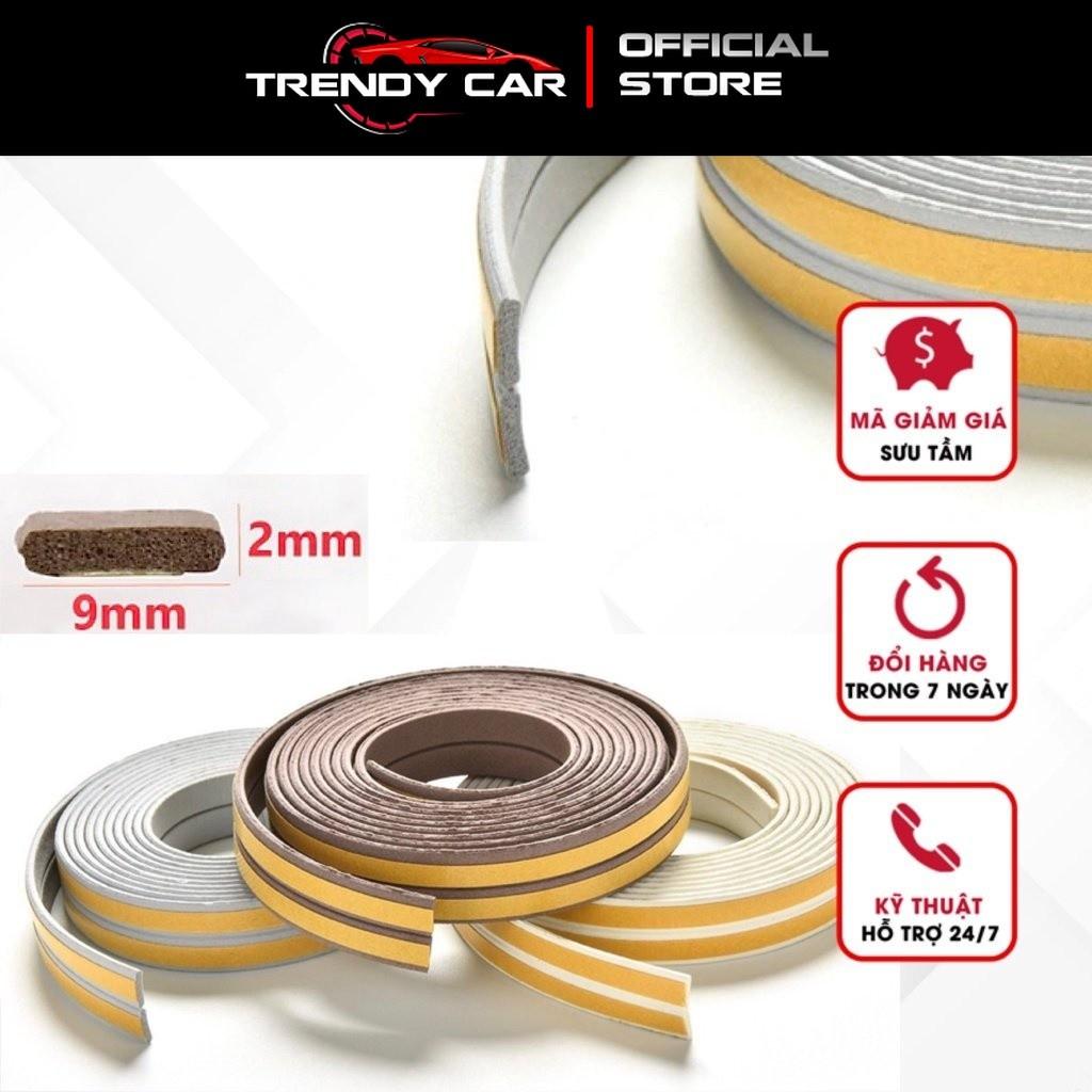 Ron cửa cuộn bán theo mét dài Gioăng cao su chữ I chống ồn, ngăn Bụi cửa Sổ (roncua)  - 1 mét đen