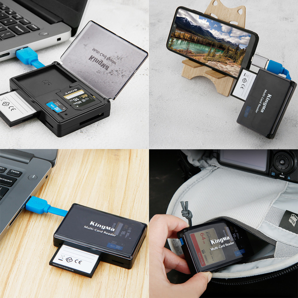 Đọc thẻ kingma USB 3.1 hàng nhập khẩu