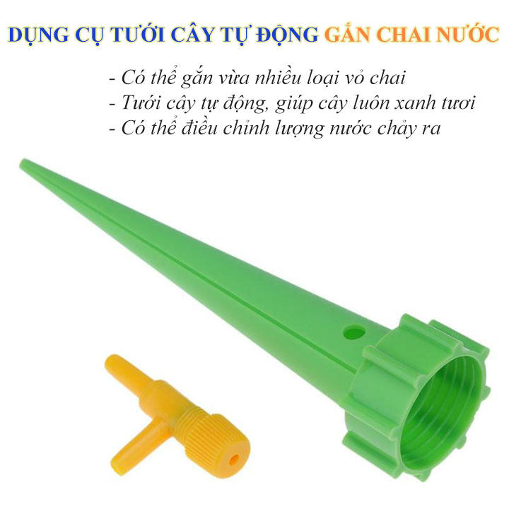 Dụng Cụ Tưới Cây Tự Động Nhỏ Giọt Gắn Chai Nước