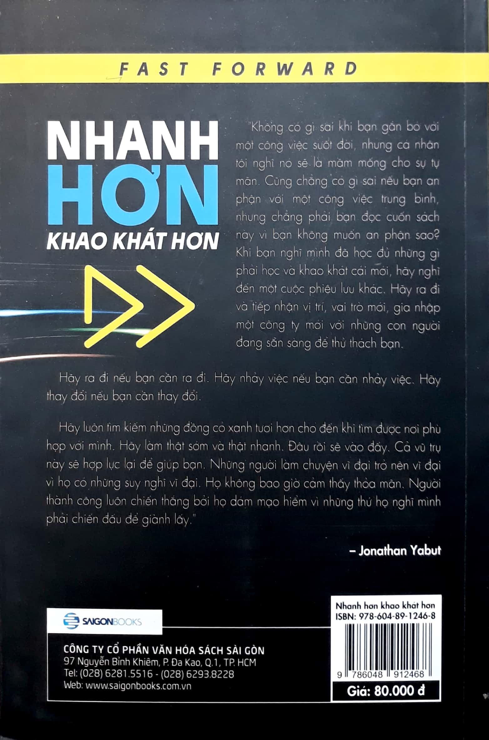 Nhanh Hơn, Khao Khát Hơn