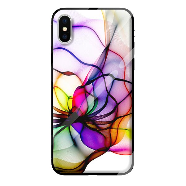Ốp kính cường lực cho iPhone X màu sắc 35 - Hàng chính hãng