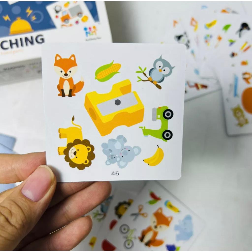 ĐỒ CHƠI GIÁO DỤC TƯƠNG TÁC CRAZY MATCHING TÌM HÌNH GIỐNG NHAU GIÚP BÉ NHANH TAY NHANH MẮT, LUYỆN TẬP TRUNG