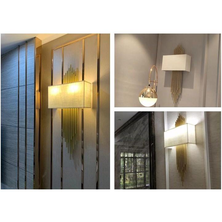 Đèn tường trang trí nhà cửa, quán cafe sang trọng, hiện đại - kèm bóng LED .
