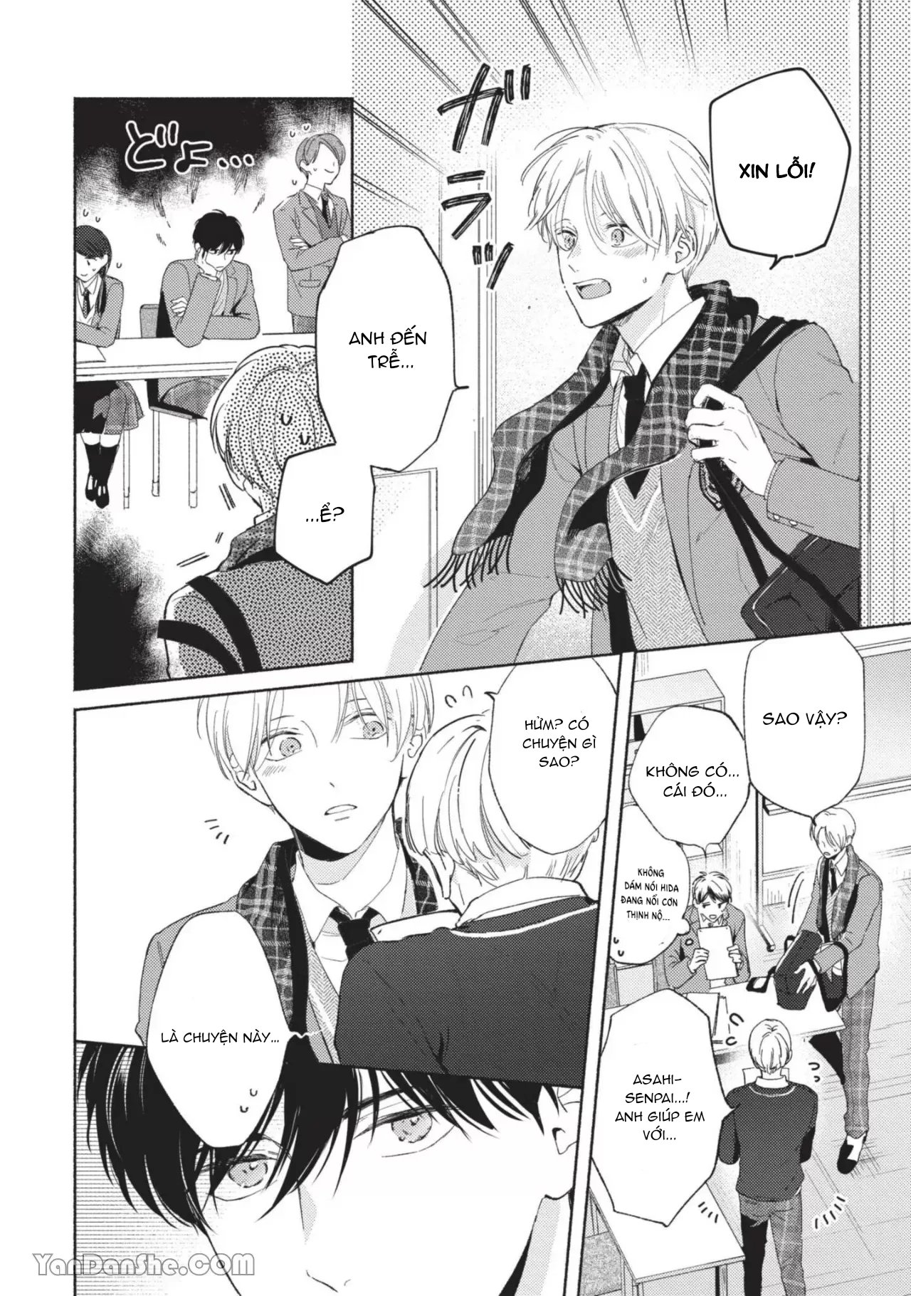 hội trưởng là một đứa trẻ hư chapter 3 8