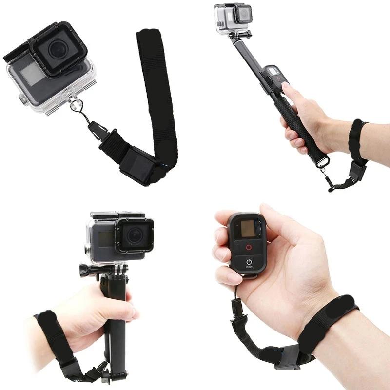 Dây đeo dây đeo dây nylon dây buộc dây buộc dây có thể điều chỉnh cho GoPro Hero 9 8 7 6 SJCAM DJI OSMO Action Camera Phụ kiện