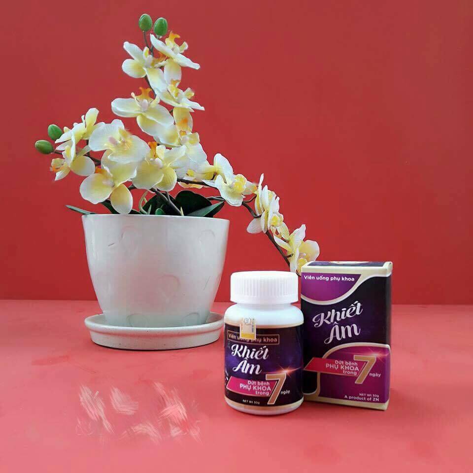 Thực phẩm chức năng bảo vệ sức khỏe Khiết Âm 210 viên/ 1 hộp