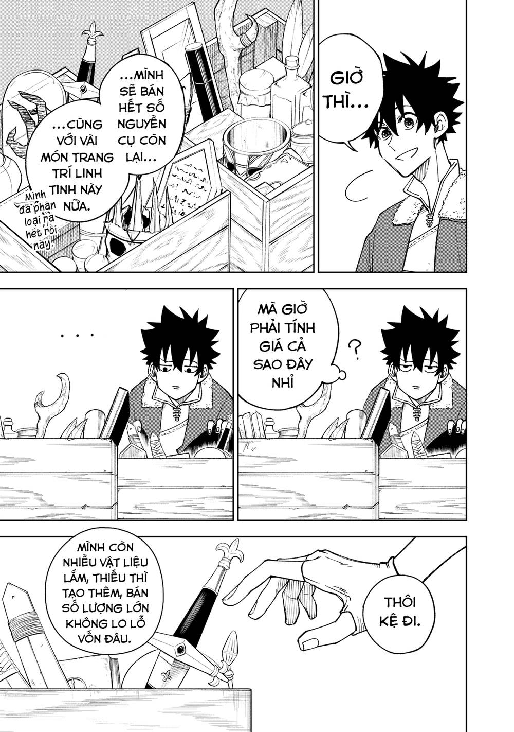 my s-rank party fired me for being a curse artificer ~ i can only make “cursed items”, but they're artifact class! chapter 2 5