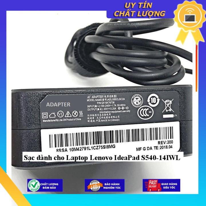 Sạc dùng cho Laptop Lenovo IdeaPad S540-14IWL - Hàng Nhập Khẩu New Seal