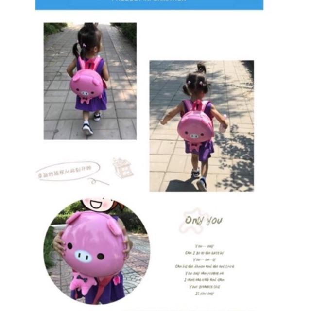 Balô nhựa hình thú siêu yêu cho bé