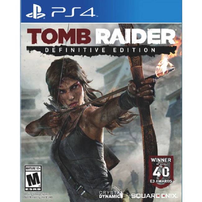 Đĩa Game Ps4: TombRaider Definitive Edition - Hàng nhập khẩu
