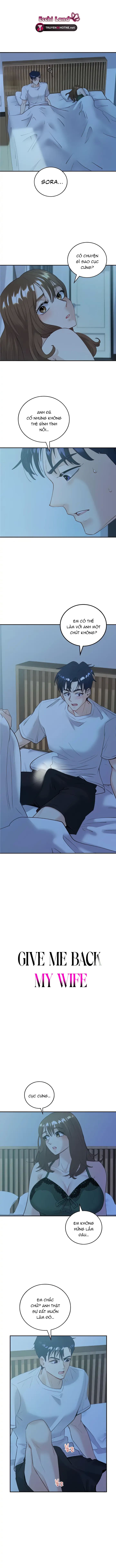 trả lại vợ cho tôi chapter 8.1 4