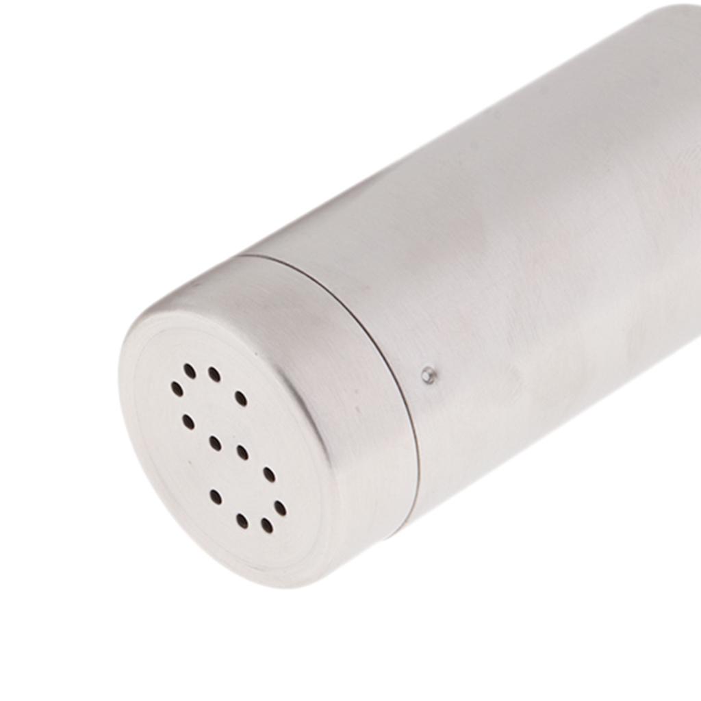 2 Cái Thép Không Gỉ Muối Đường Pepper Shaker Gia Vị Lon