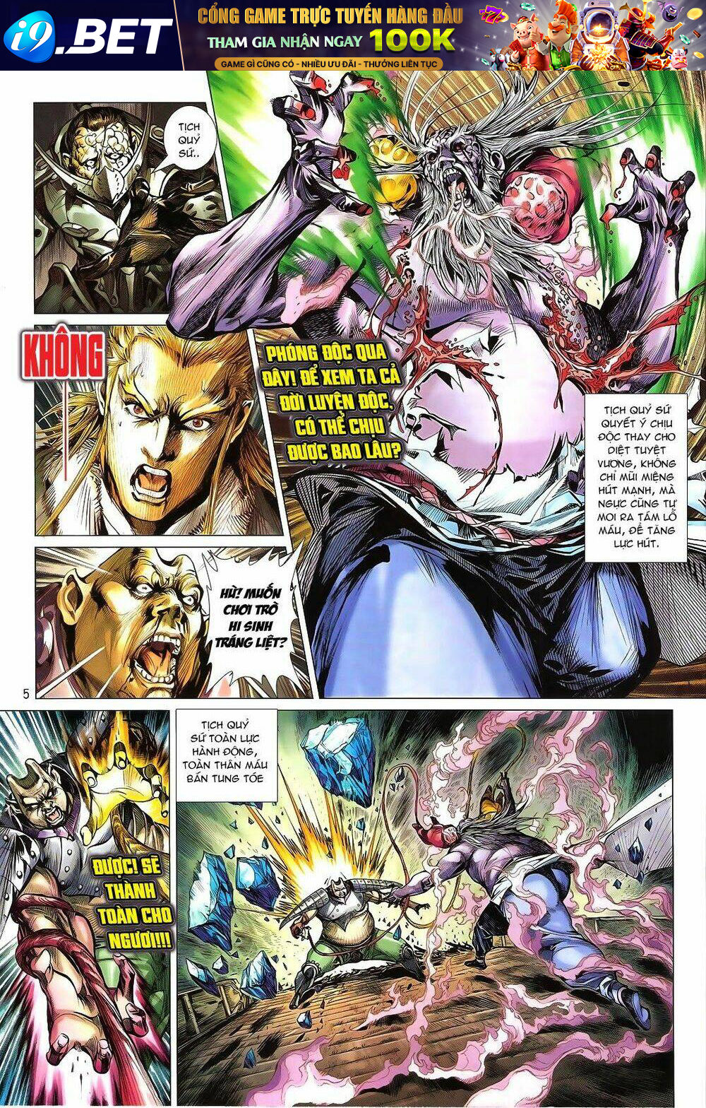thiết tướng tung hoành (cựu tác) chapter 122 5