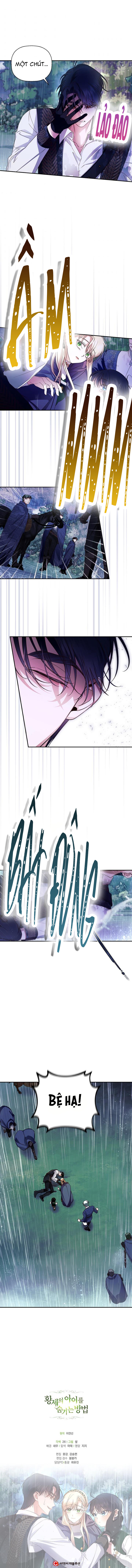 cách che giấu đứa con của hoàng đế chapter 40 5