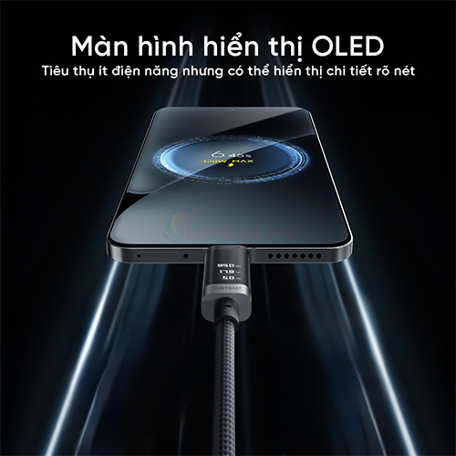 Cáp USB Type-C to Type-C Cuktech Braded 6A 240W CTC615P/CTC620P - Hàng chính hãng