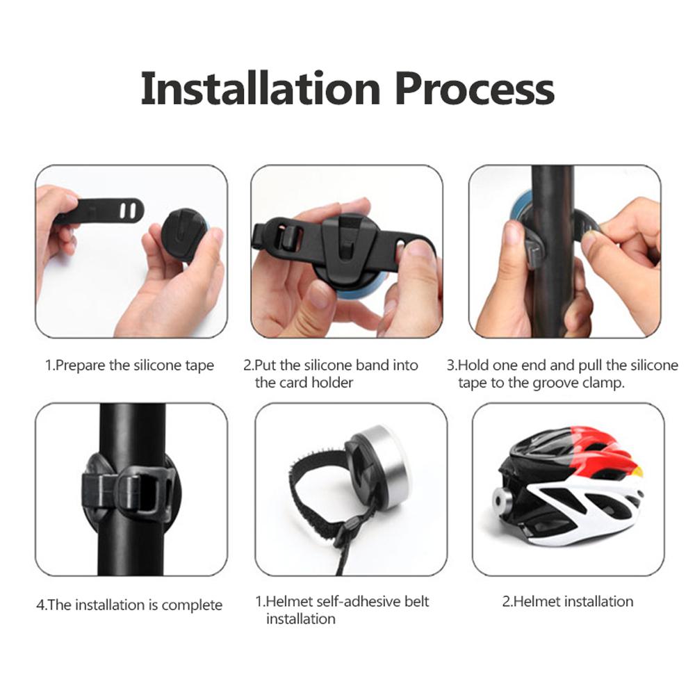 Đèn hậu xe đạp, Năm chế độ phát quang,Sạc USB nhanh chóng,IPX5 chống thấm nước,nhỏ gọn