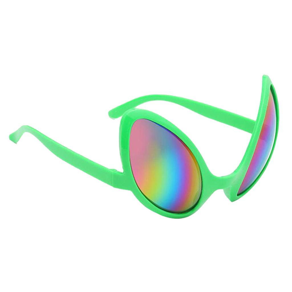 Funny Alien Glasses  Alien Novelty Sunglasses with Rainbow  for