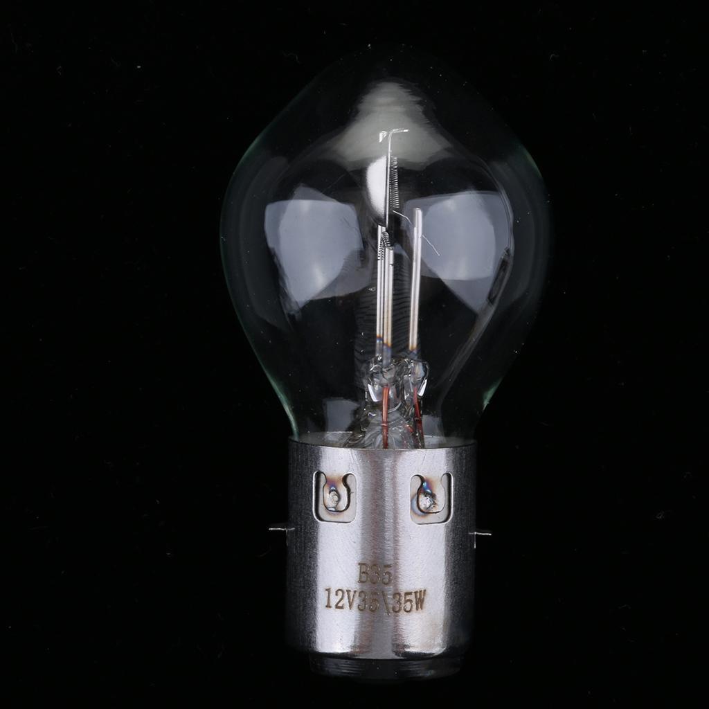 3X 12V 35/35w Motorcycle Scooter White Halogen Headlight Bulbs