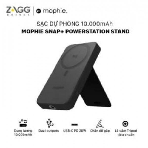 Sạc dự phòng Mophie Snap+ Powerstation stand 10,000mAh - Hàng chính hãng