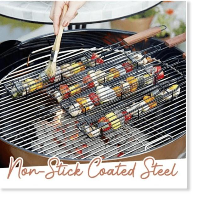Dụng cụ Làm Đồ Nướng Grill Baskets BBQ phong cách Mỹ