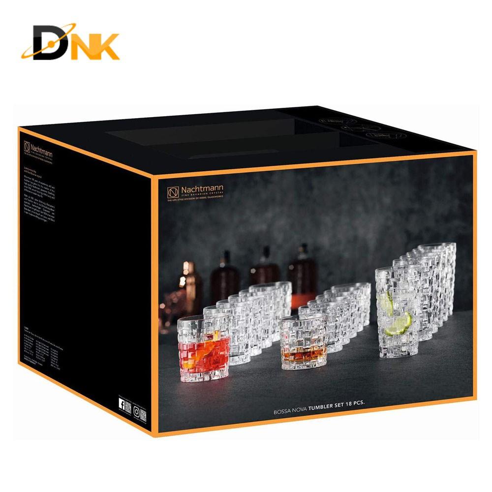 Bộ 18 cốc pha lê Nachtmann Bossa Nova