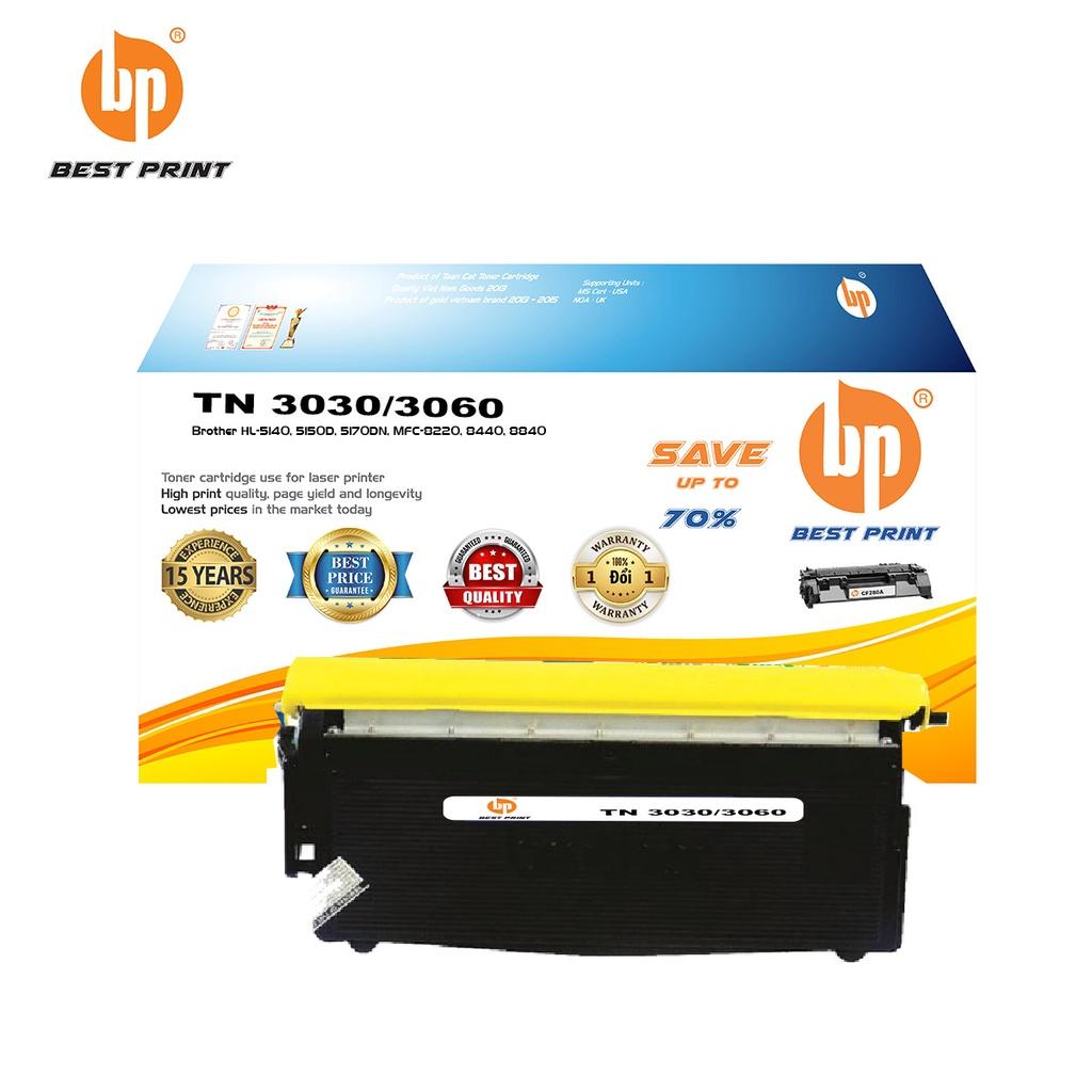 Hộp mực in BEST PRINT TN 3030/3060 dùng cho máy in Brother HL-5140, 5150D, 5170DN, MFC-8220, 8440, 8840 - HÀNG CHÍNH HÃNG