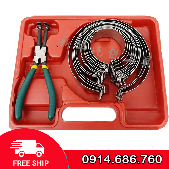 Bộ kìm ép xéc măng piston CHUYÊN DỤNG, phù hợp với đường kính piston: 62-145mm