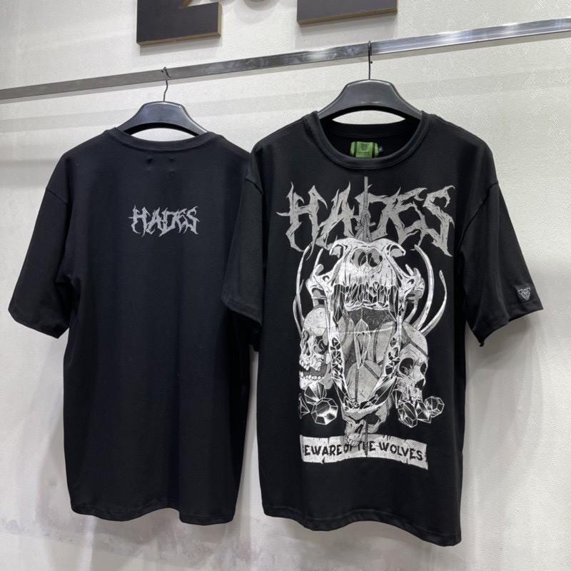 Áo Thun Local Brand Hades Skull Wolf Nam Nữ Oversize Unisex Full Mạc