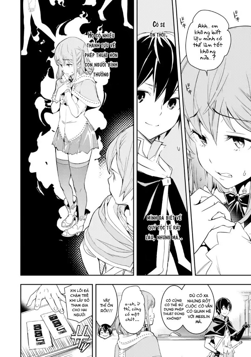 nhà hiền triết vô song chưa thành công về mặt học thuật ~ một phù thủy s-rank gian lận sau tái sinh chapter 9 6