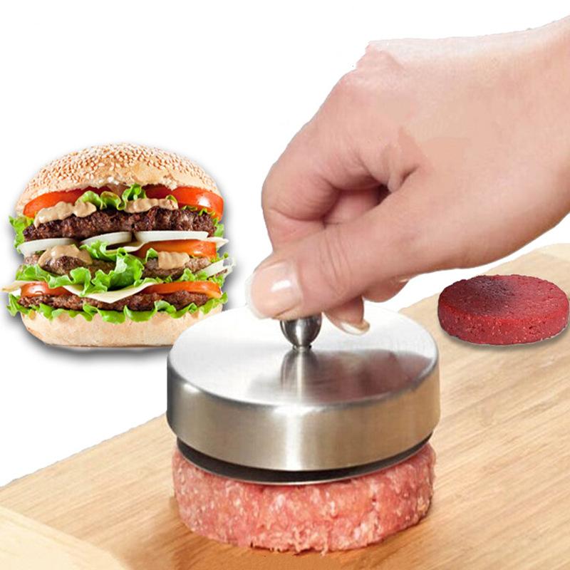 Tự Làm Hamburger Máy Ép Máy Làm Khuôn Cutlets Thịt Lợn Thịt Bò Thịt Bánh Chưng Burger Làm Phụ Kiện Nhà Bếp Nấu Ăn Dụng Cụ