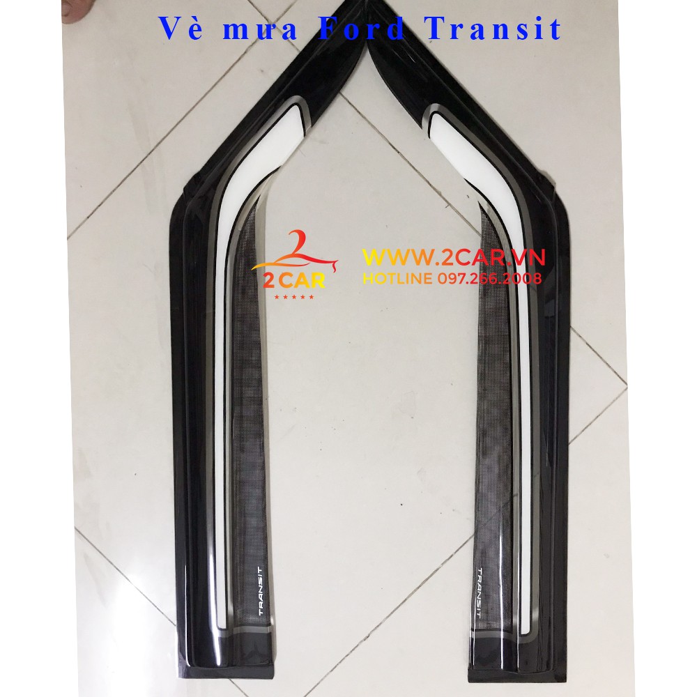 Vè che mưa sơn gồ 2 màu xe Ford Transit 2014- 2021- Hàng đẹp