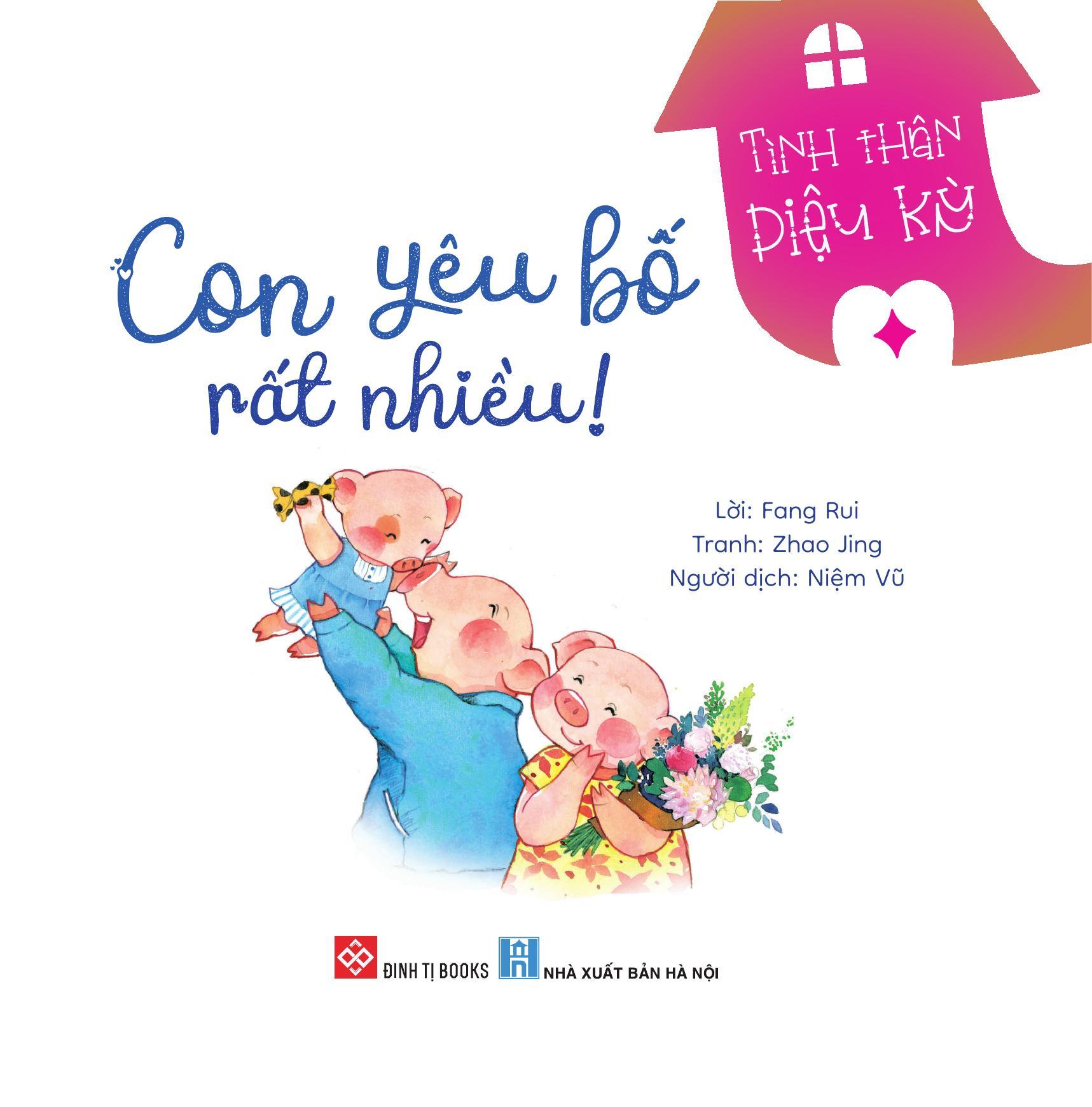 Sách - Tình Thân Diệu Kỳ - Con Yêu Bố Rất Nhiều