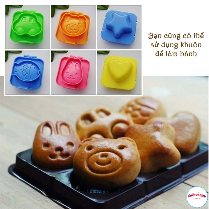 Set 6 Khuôn cơm bento Siêu_Rẻ - 00193