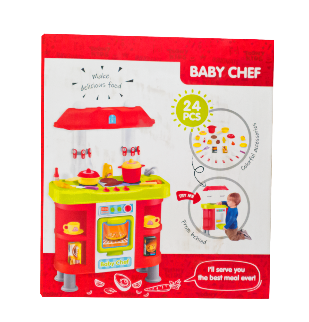 Đồ Chơi Nấu Ăn Bộ Siêu Thị 2 TOONYKIDS - Đồ Chơi Nhà Bếp Cho Bé  - My Little Market TN137 [Tặng Kèm Sticker]