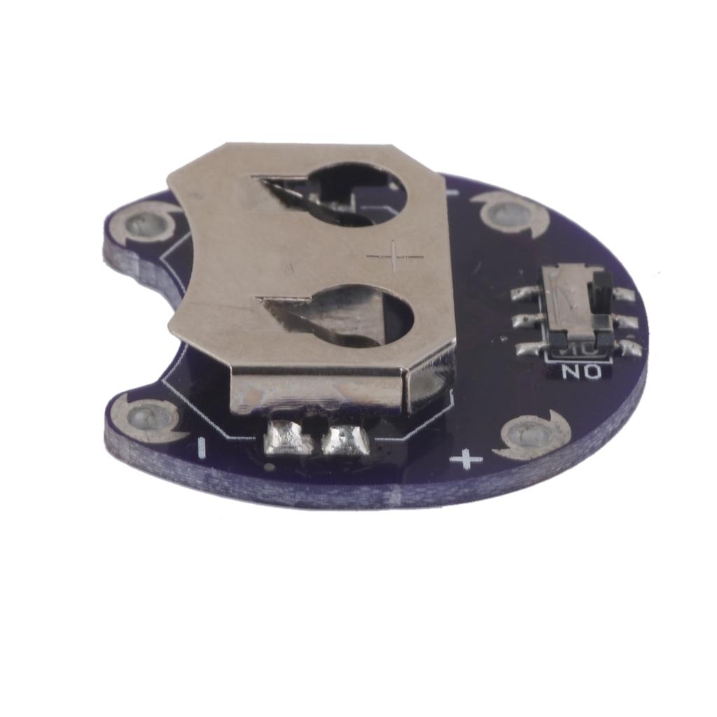 Coin Cell Battery Holder for CR2032 Battery Mount Holder Module